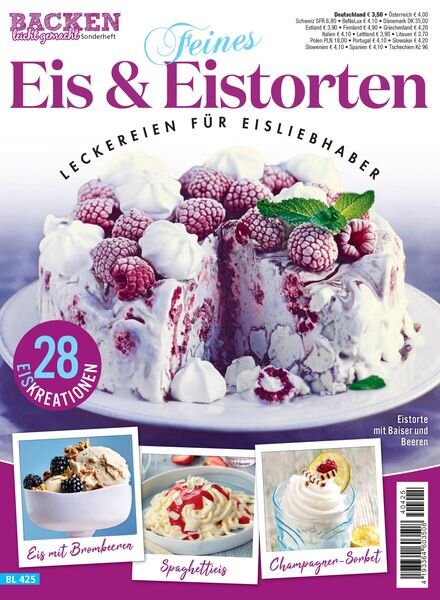 Backen Leicht Gemacht Sonderheft – 28 Juni 2024 Cover