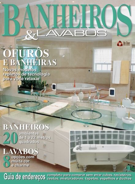 Banheiros e Lavabos – Julho 2024 Cover