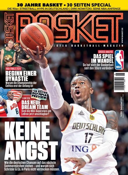 Basket Germany – Juli-August 2024 Cover