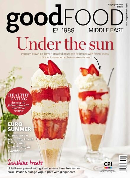 BBC Good Food Middle East – July-August 2024 Cover