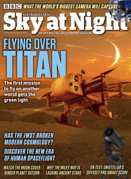 BBC Sky at Night – August 2024 Cover