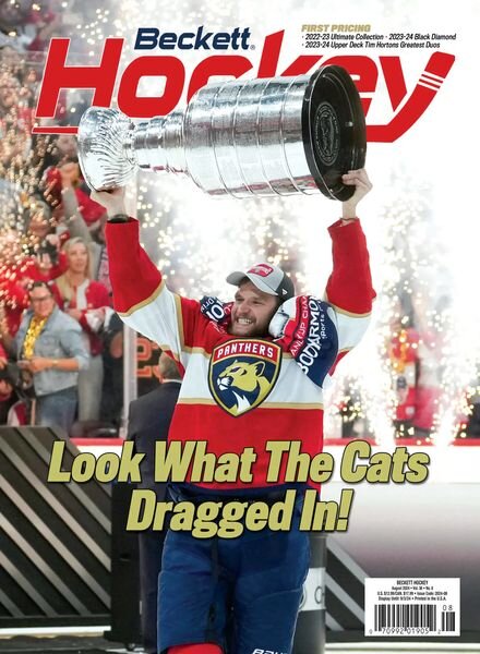 Beckett Hockey – August 2024 Cover