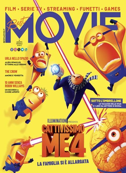 Best Movie – Agosto 2024 Cover