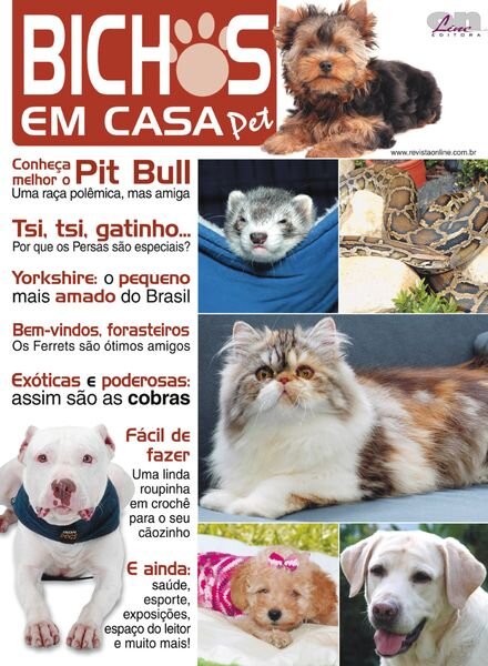 Bichos em Casa – Julho 2024 Cover