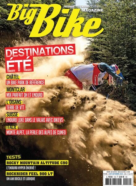 Big Bike Magazine – Aout-Septembre 2024 Cover