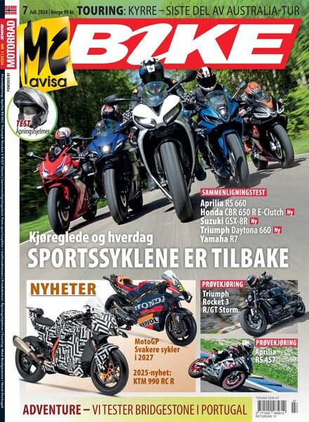 Bike Norge – Juli 2024 Cover