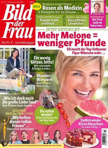 Bild der Frau – 28 Juni 2024 Cover