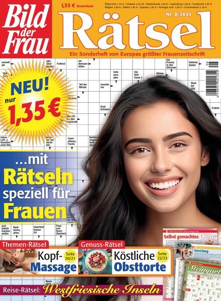 Bild der Frau Ratsel – August 2024 Cover
