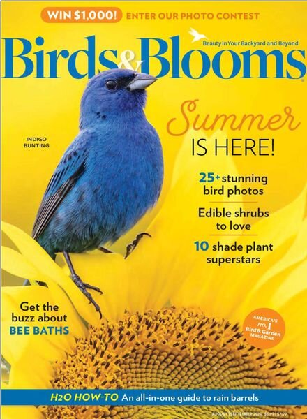 Birds & Blooms – August-September 2024 Cover