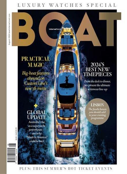 Boat International – August 2024 Cover