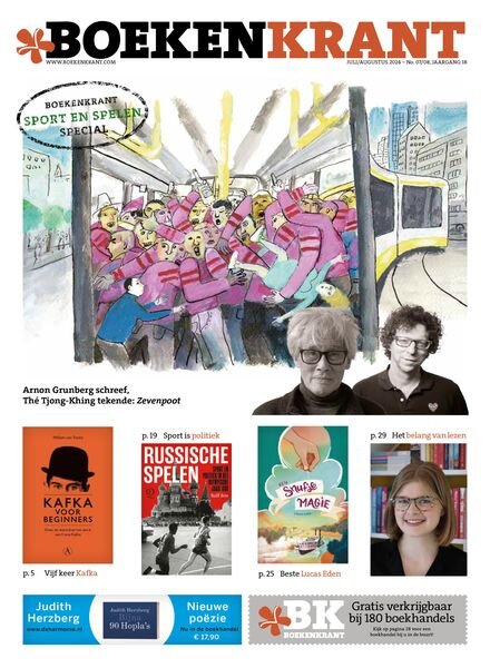 Boekenkrant – Juli 2024 Cover