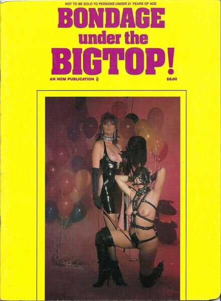 Bondage Under the BigTop 1987 Cover