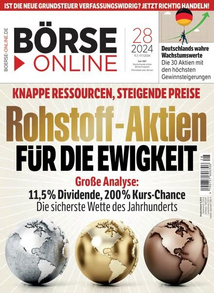 Borse Online – 11 Juli 2024 Cover