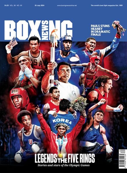 Boxing News – 25 July 2024 Cover