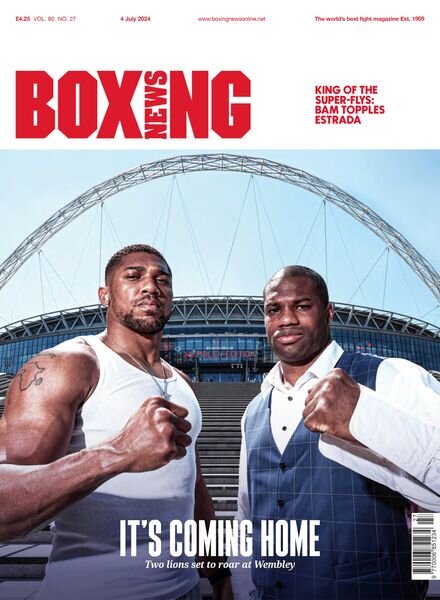 Boxing News – 4 July 2024 Cover