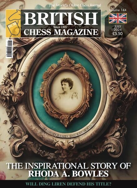 British Chess Magazine – July 2024 Cover