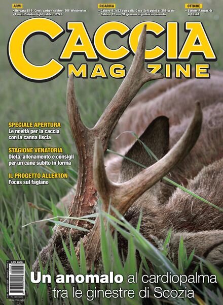 Caccia Magazine – Agosto 2024 Cover