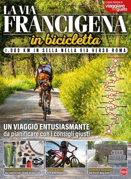 Cammini Guide – La Via Francigena in Bicicletta – Agosto-Settembre 2024 Cover