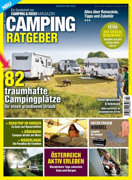 Camping Ratgeber Sonderheft – Juli 2024 Cover