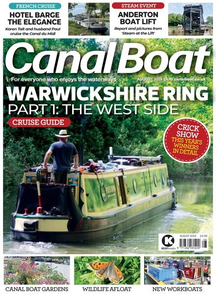 Canal Boat – August 2024 Cover