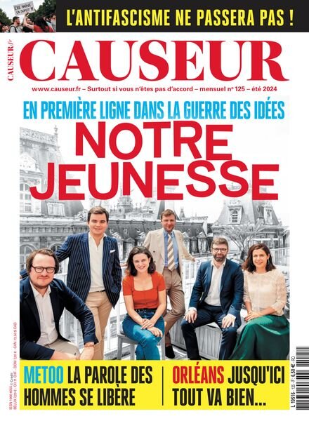 Causeur – ete 2024 Cover