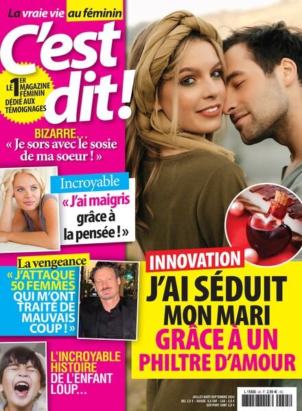 C’est Dit – Juillet-Aout-Septembre 2024 Cover
