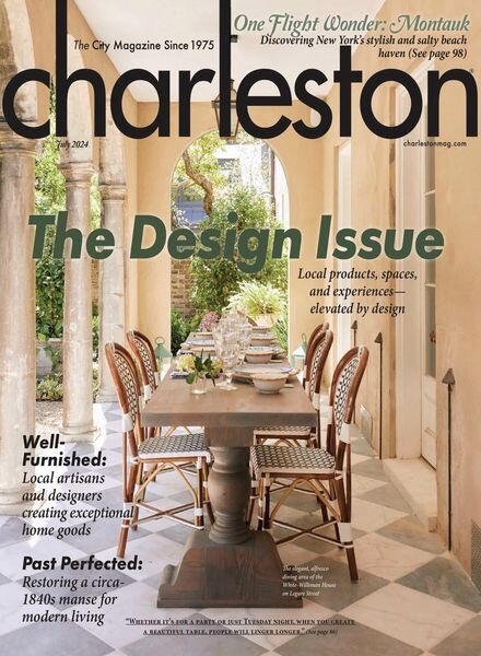 Charleston Magazine – July 2024 Cover