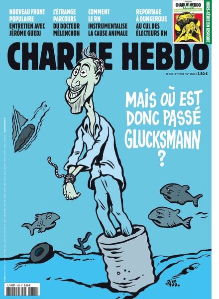Charlie Hebdo – 17 Juillet 2024 Cover