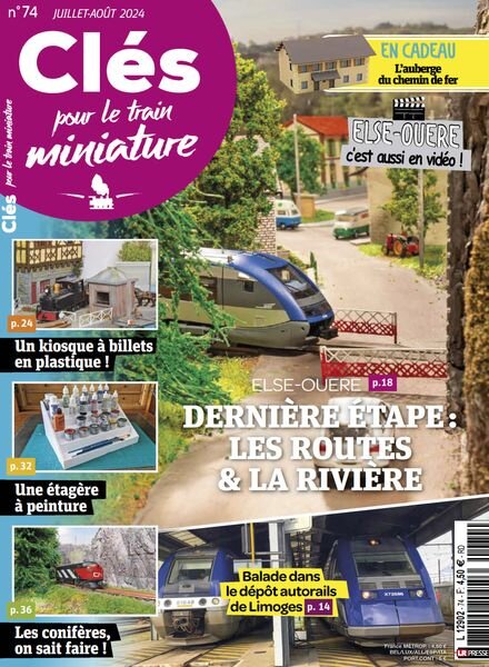Cles pour le train miniature – Juillet-Aout 2024 Cover