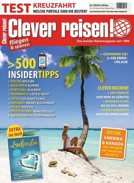 Clever reisen! – Juli 2024 Cover
