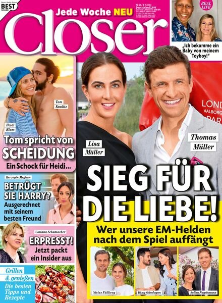 Closer Germany – 3 Juli 2024 Cover