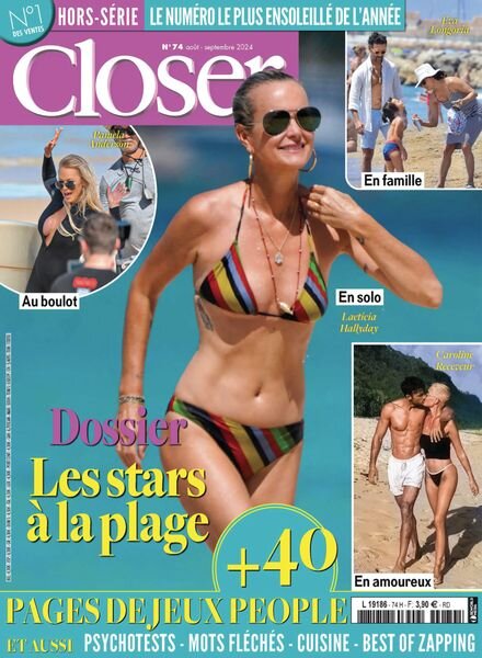Closer – Hors-Serie Jeux – Aout-Septembre 2024 Cover