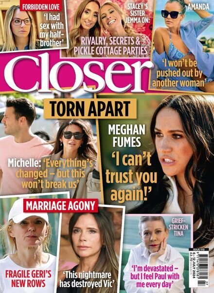 Closer UK – Issue 1115 – 6 July 2024 Cover