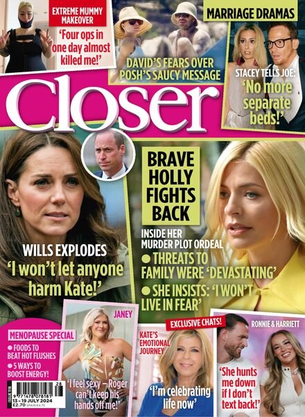 Closer UK – Issue 1116 – 13 July 2024 Cover