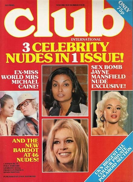 Club International UK – Volume 10 Number 4 1981 Cover