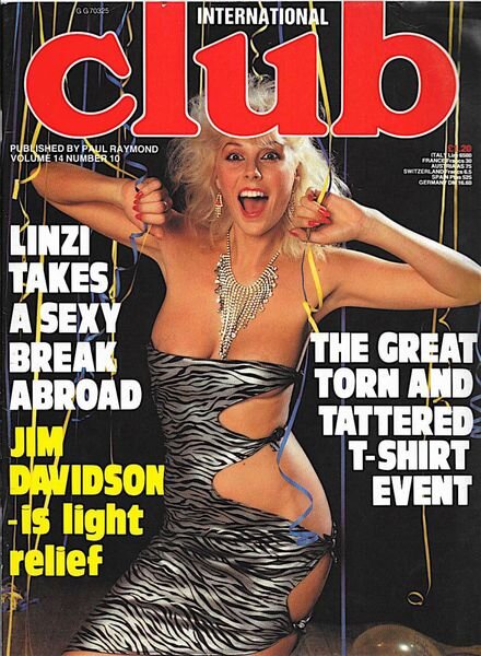 Club International UK – Volume 14 Number 10 1985 Cover