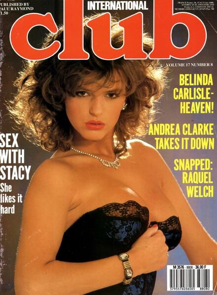 Club International UK – Volume 17 Number 8 1988 Cover
