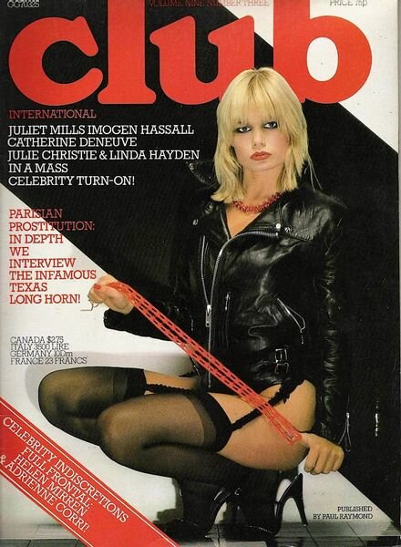 Club International UK – Volume 9 Number 3 1980 Cover