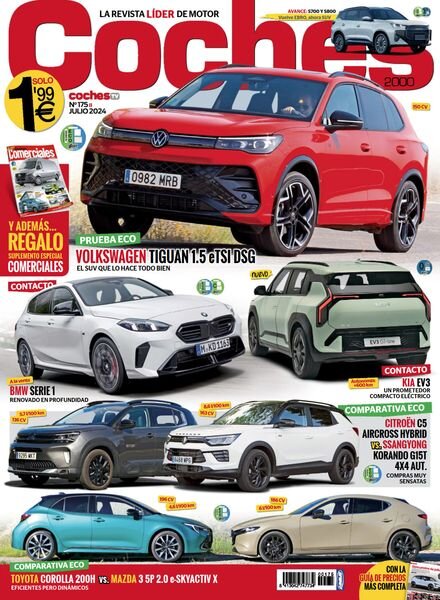 Coches 2000 – Julio 2024 Cover