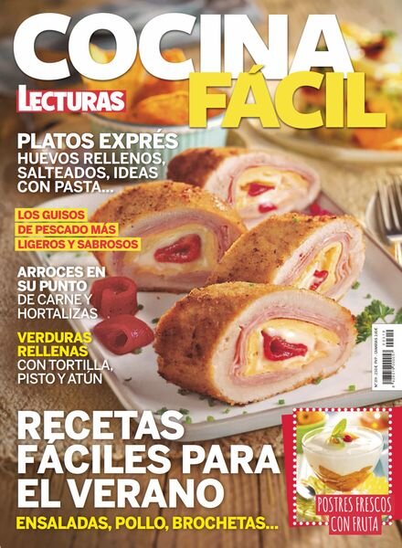Cocina Facil Espana – Julio 2024 Cover