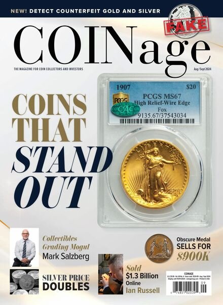 COINage – August-September 2024 Cover