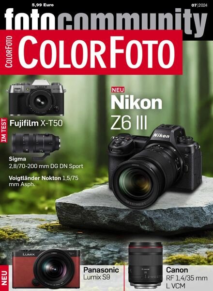 ColorFoto – Juli 2024 Cover