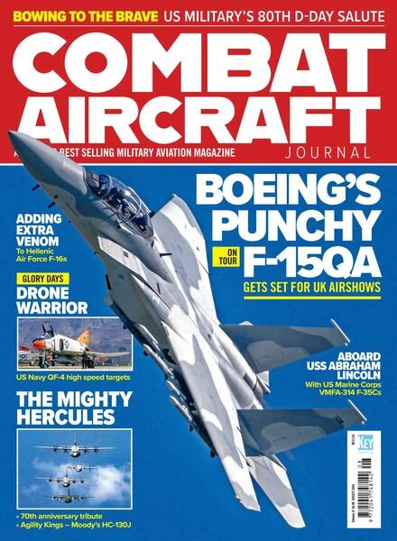 Combat Aircraft – August 2024 Cover