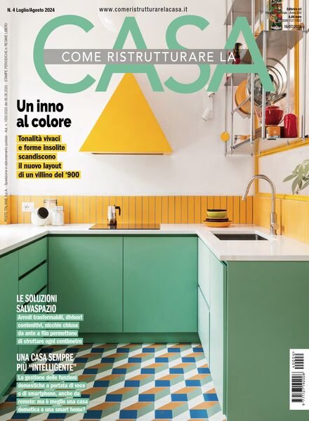 Come Ristrutturare la Casa – Luglio-Agosto 2024 Cover
