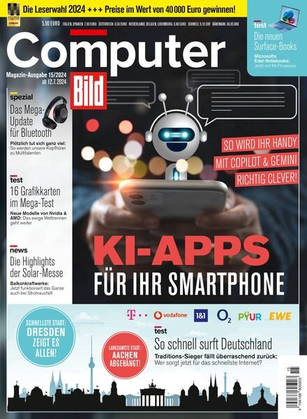 Computer Bild Germany – 12 Juli 2024 Cover