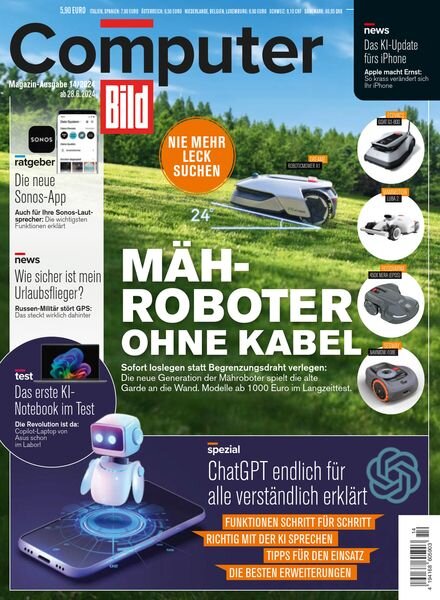 Computer Bild VIP – 30 Juni 2024 Cover