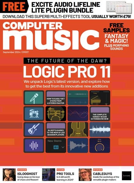 Computer Music – September 2024 Cover