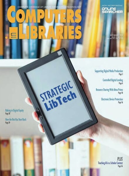 Computers in Libraries – July-August 2024 Cover