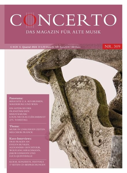 Concerto – 15 Juli 2024 Cover