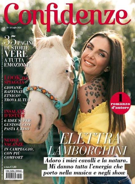 Confidenze – 16 Luglio 2024 Cover